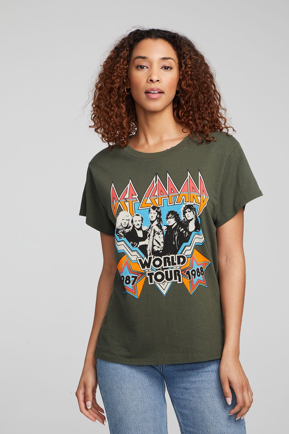 Def Leppard World Tour Tee sold by Chaser product image thumbnail 3