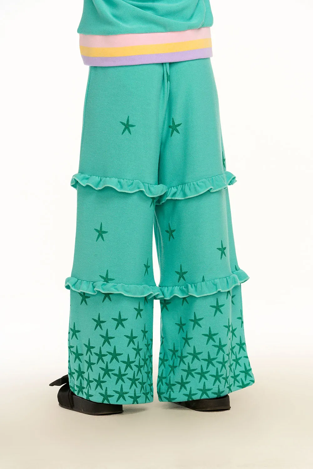 Disney's the Little Mermaid Beneath The Waves Joggers sold by Chaser product image thumbnail 3