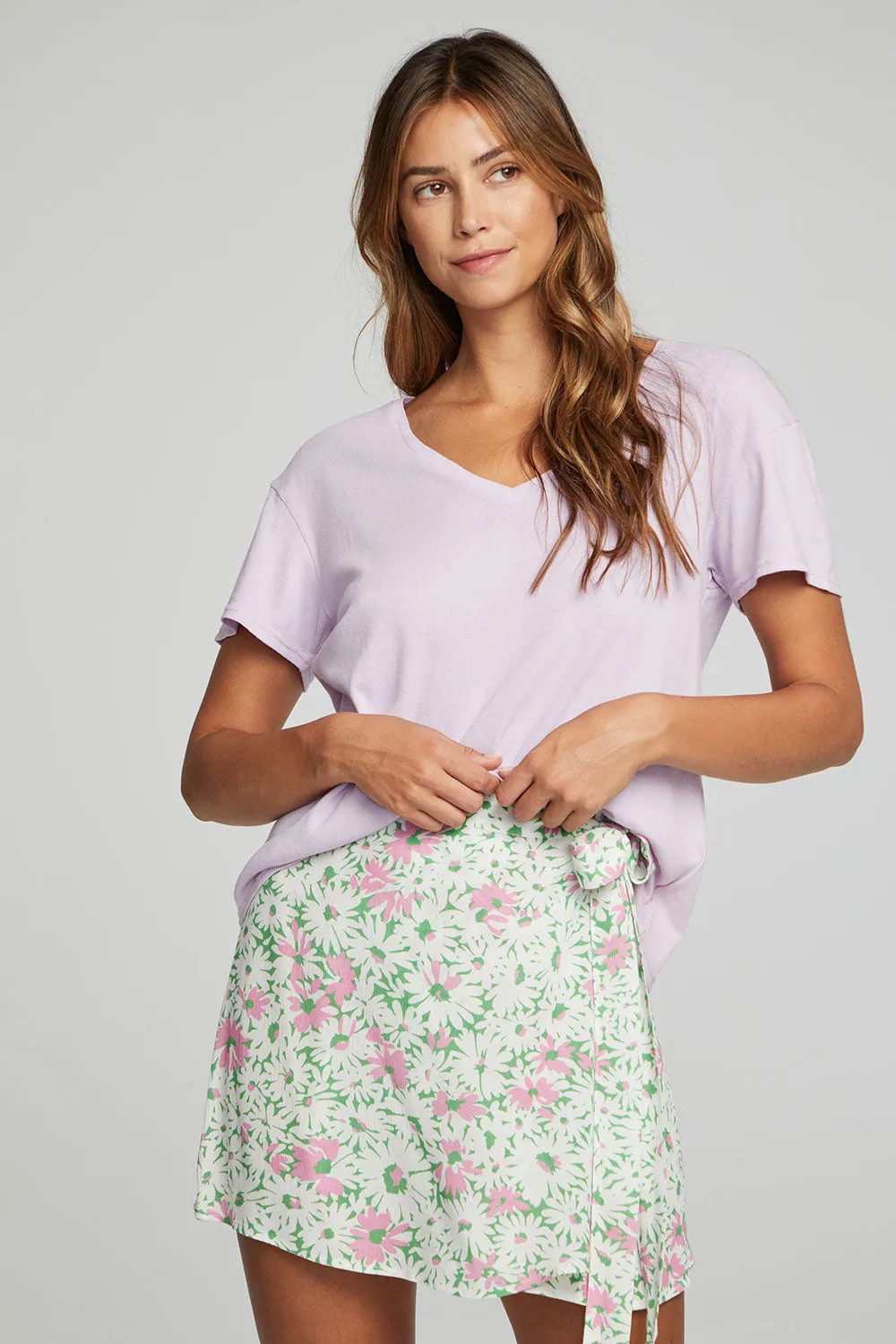 Everyday Essential V Neck Tee sold by Chaser product image thumbnail 3