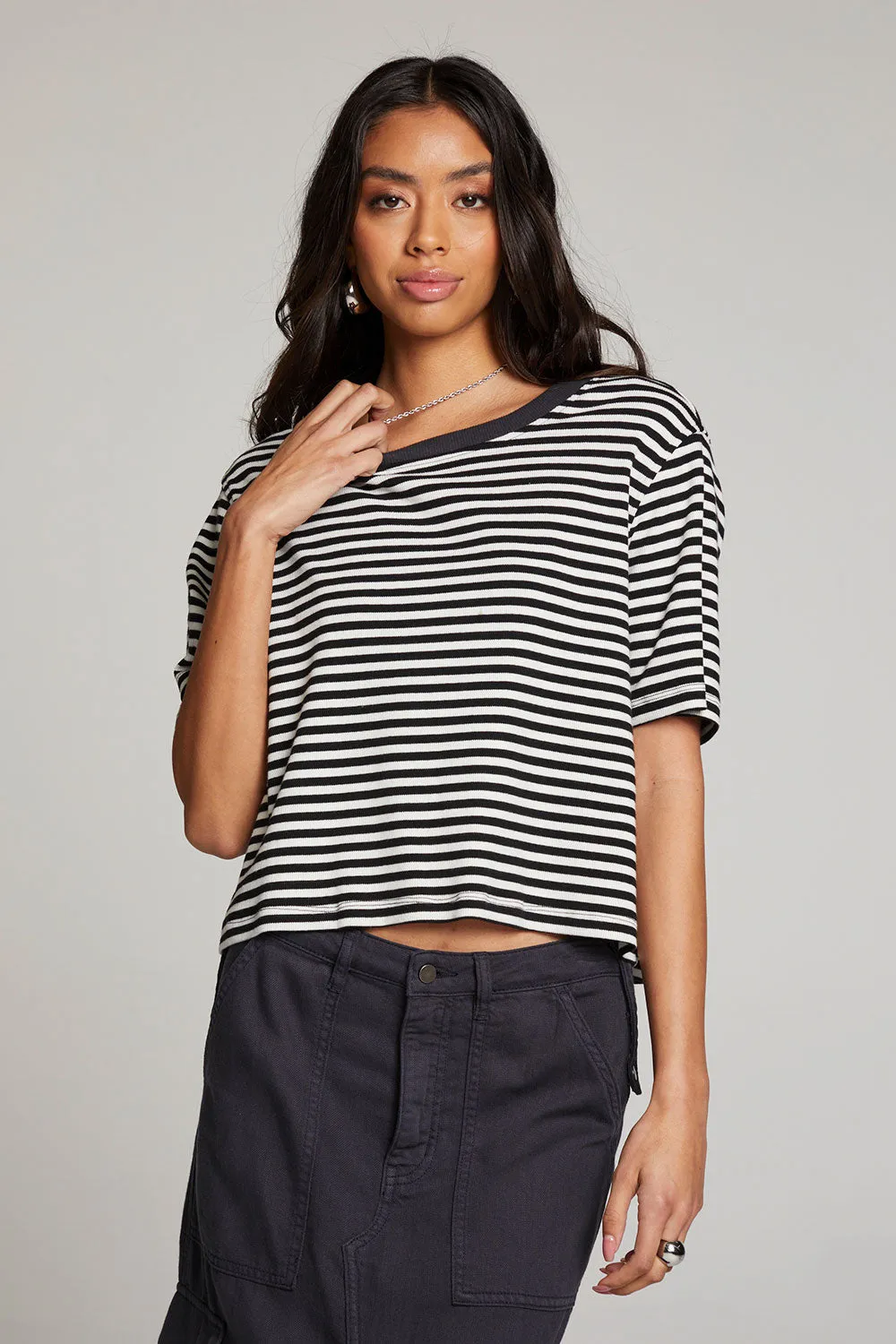 Rover Punk Stripe Tee sold by Chaser product image thumbnail 3