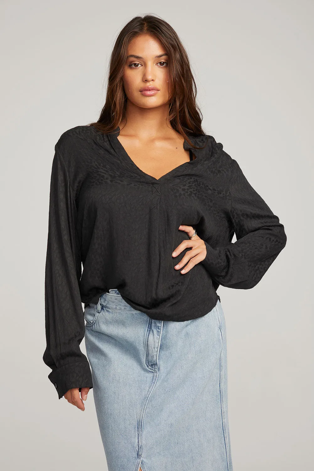 Denver Licorice Blouse sold by Chaser