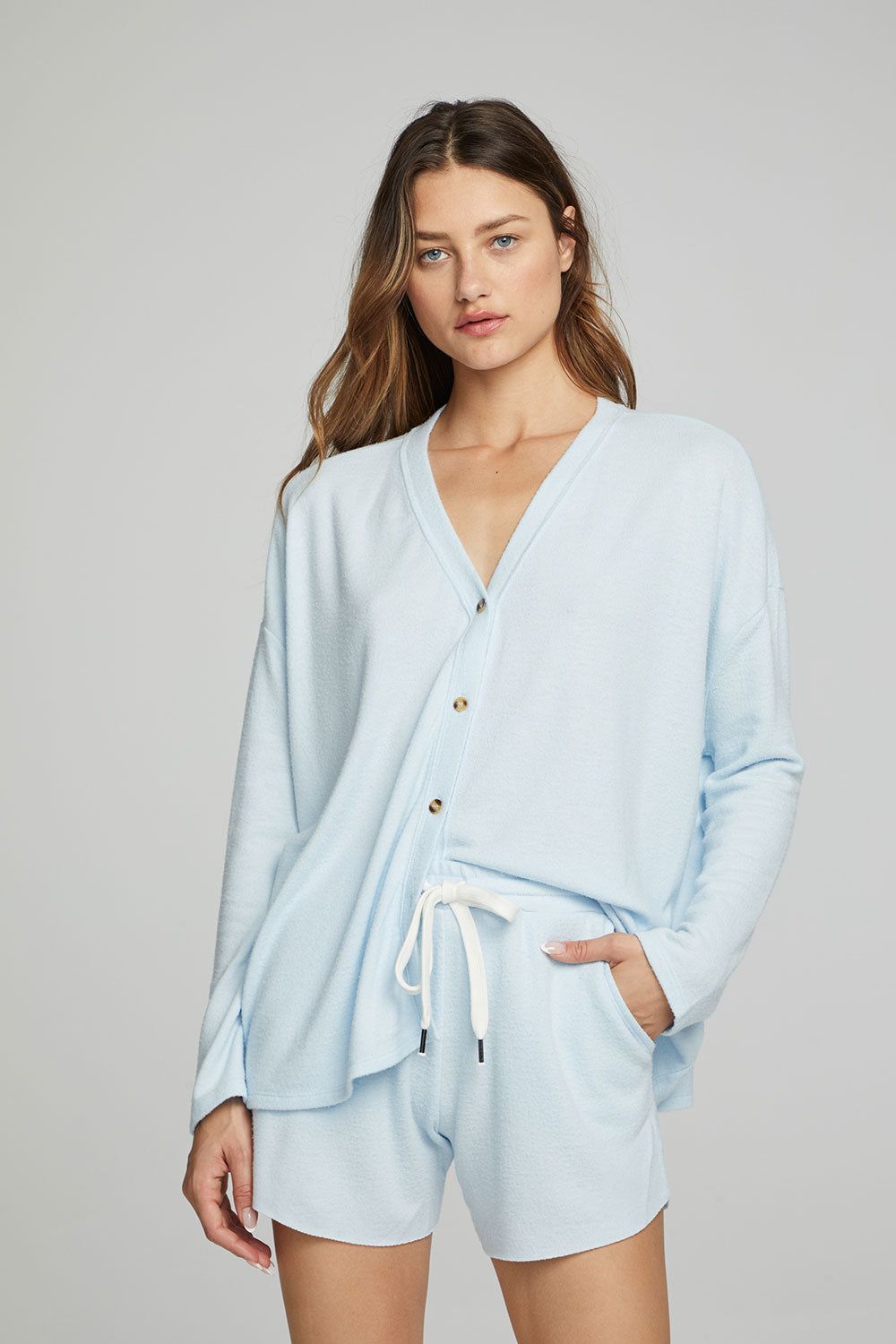 Electric Button Down - Tide Blue sold by Chaser