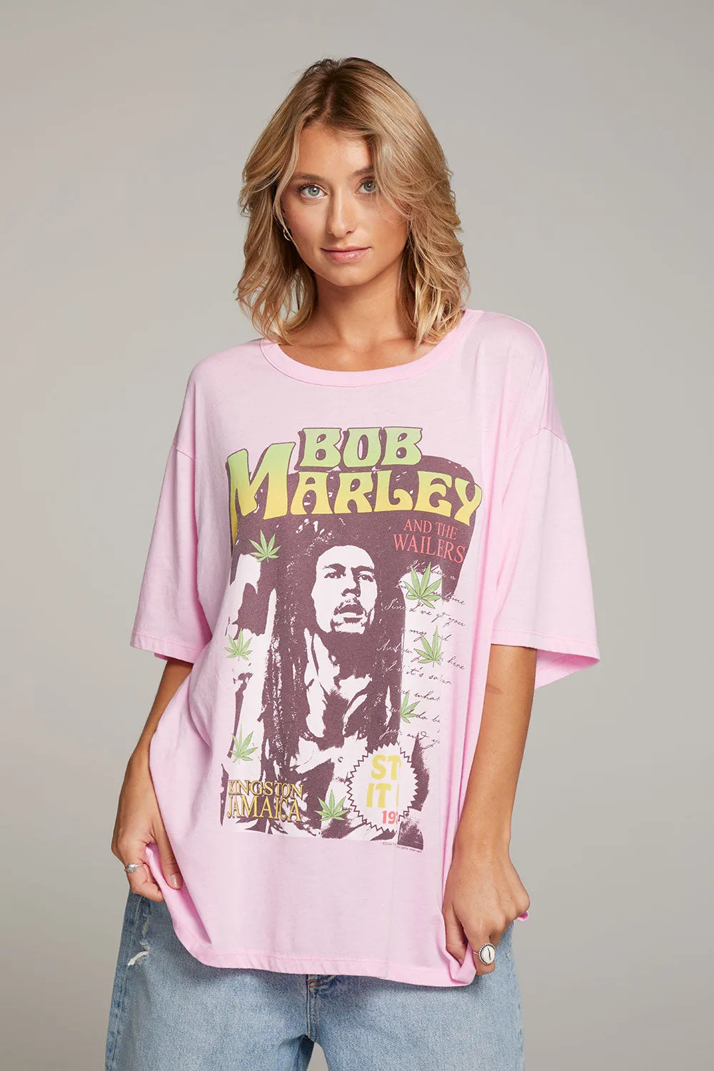 Bob Marley Stir It Up One Size Tee sold by Chaser product image thumbnail 3