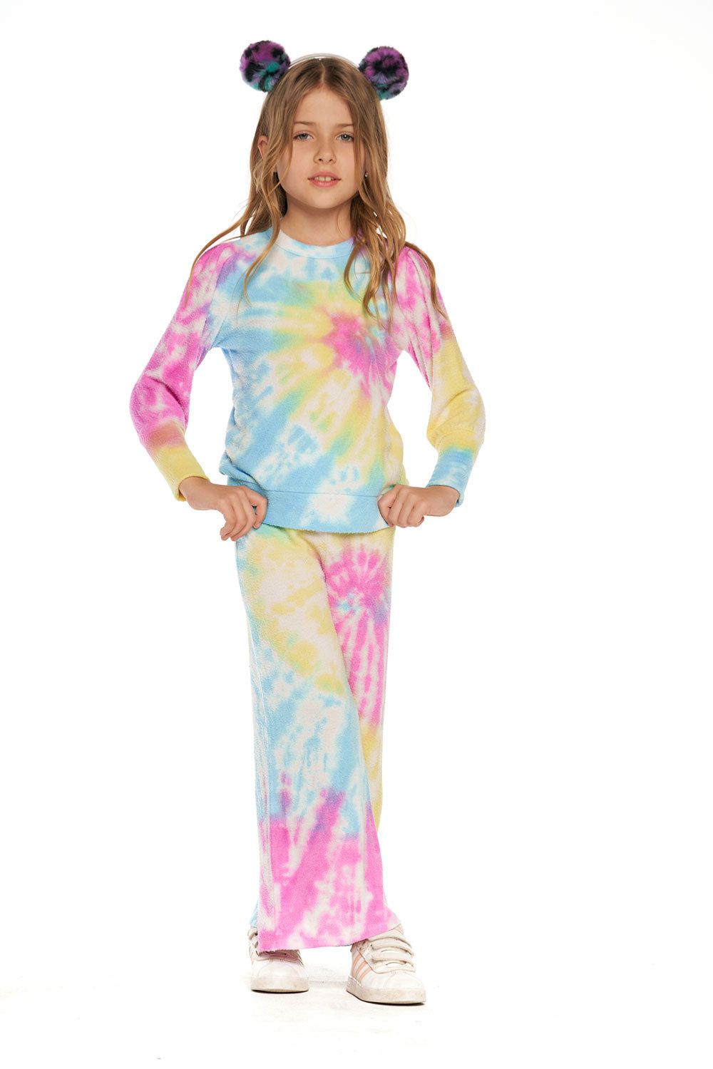 Girls Rpet Bliss Knit Puff Sleeve Pullover sold by Chaser product image thumbnail 3