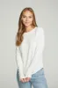 Long Sleeve Crew Neck Shirttail Tee sold by Chaser