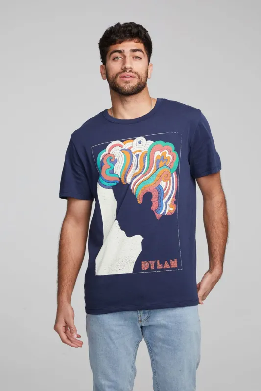 Bob Dylan Retro Poster Crew Neck Tee made by Chaser