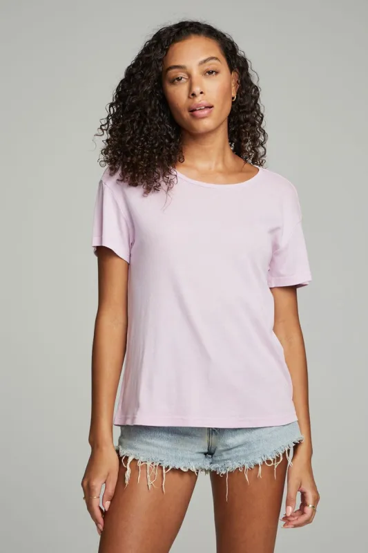 Everyday Essential Crew Neck Tee - Digital Lavender sold by Chaser