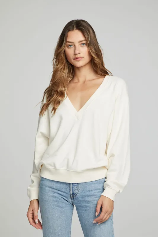 Poppy Pullover - Gardenia sold by Chaser