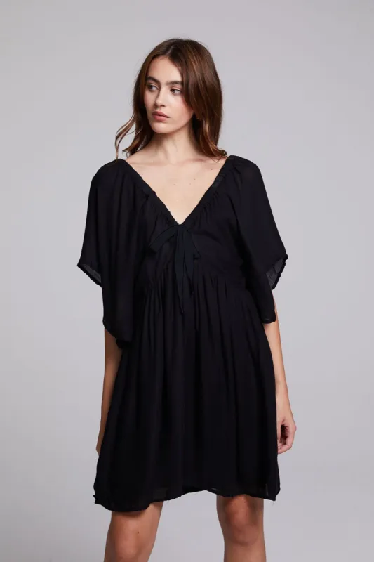 Adele Black Mini Dress sold by Chaser