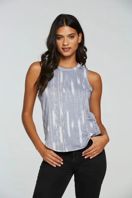 Linen Jersey Shirttail Muscle sold by Chaser
