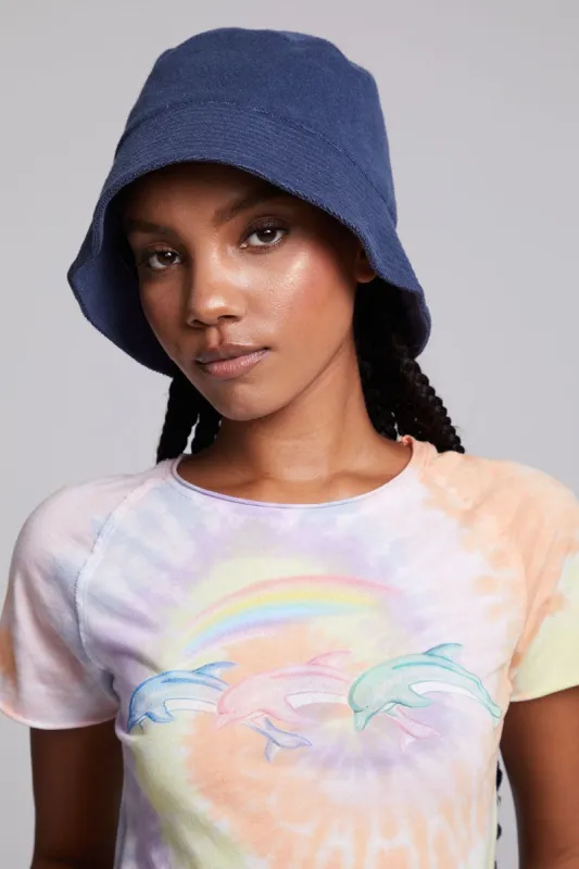 Dogtown Navy Blue Baby Bucket Hat sold by Chaser