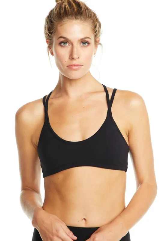 QUADRABLEND STRAPPY CROSS BACK BRALETTE sold by Chaser