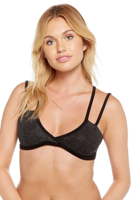INTIMATES CLASSIC STRAPPY BACK GLITTER BRALETTE sold by Chaser