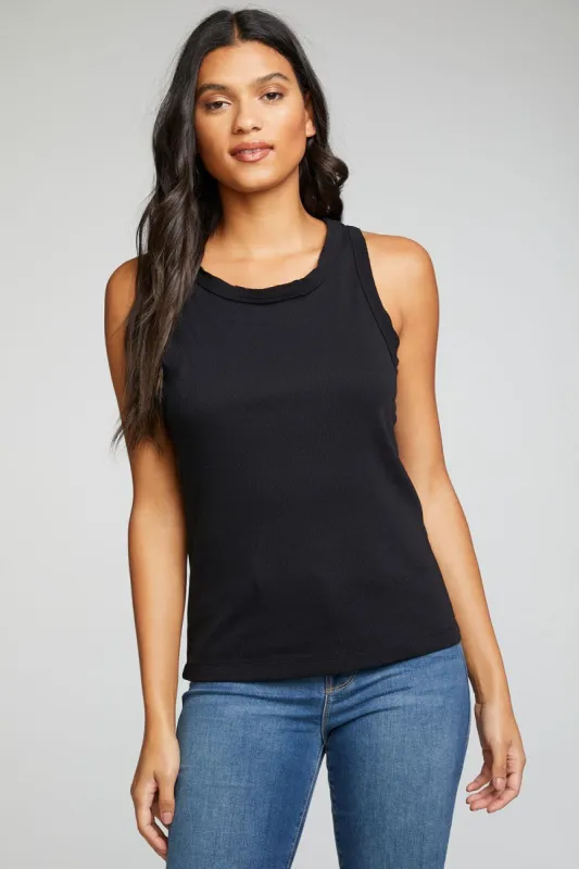 Vintage Rib Low Armhole Muscle Tank sold by Chaser