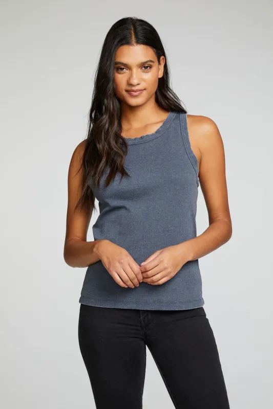 Vintage Rib Low Armhole Muscle Tank sold by Chaser