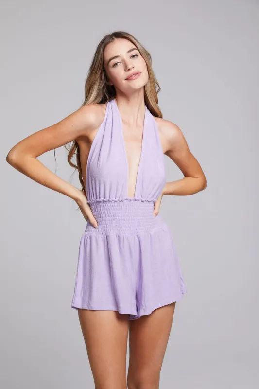Hawk Romper - Digital Lavender made by Chaser