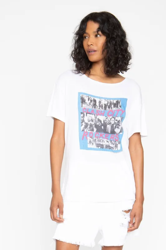 The Clash City Rockers Crew Tee sold by Chaser