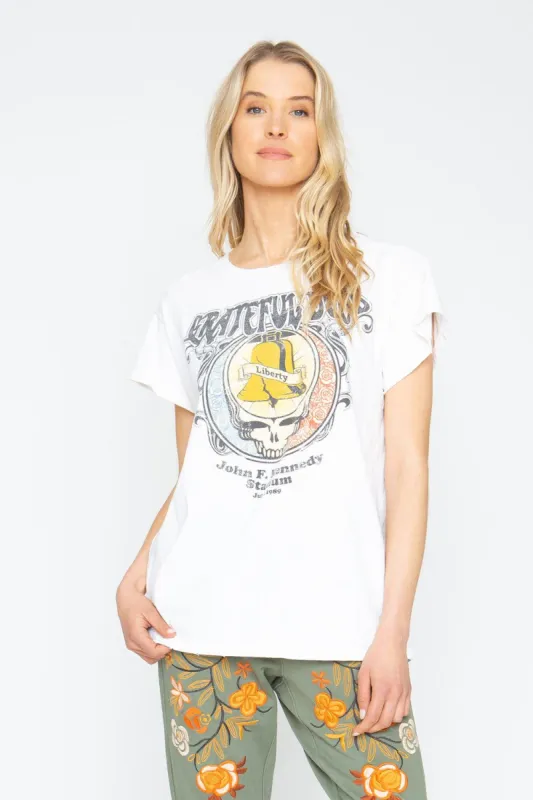 Grateful Dead "JFK 1989" Crew Tee sold by Chaser