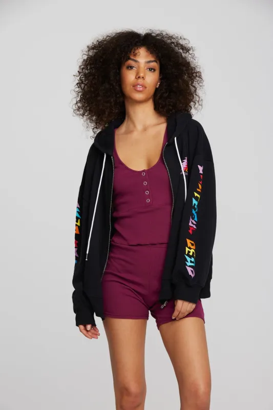 Grateful Dead - Rainbow Bolt Zip Up sold by Chaser