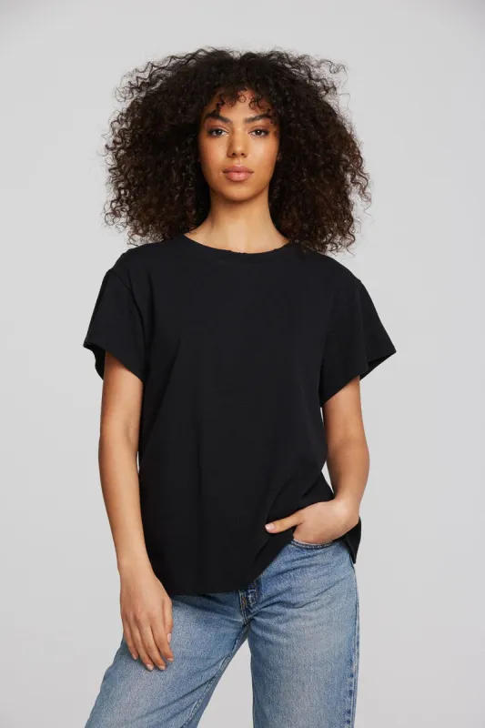 Coast Cotton Jersey Crewneck Tee with Rib Neckband sold by Chaser