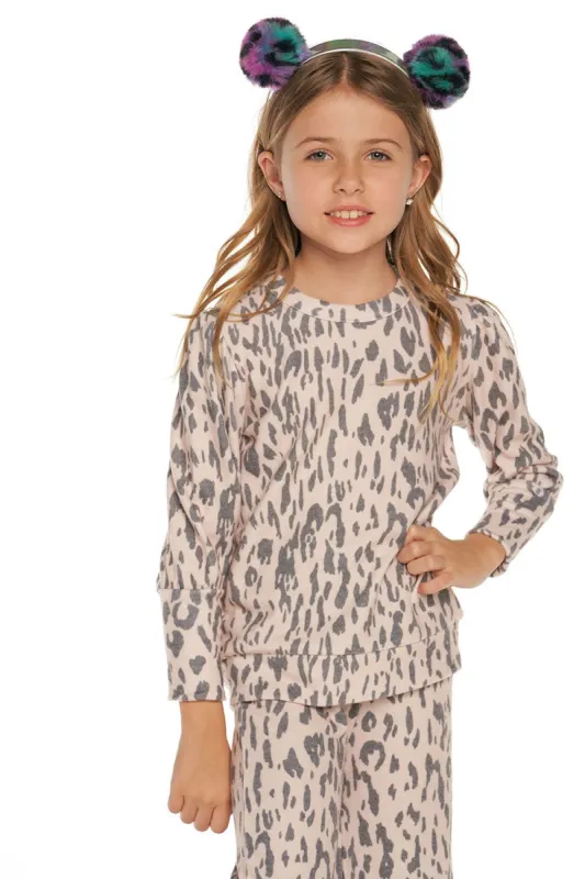 Girls Rpet Bliss Knit Puff Sleeve Pullover sold by Chaser