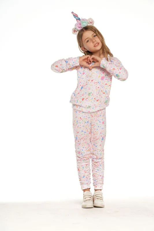 Girls Rpet Bliss Knit Shirred Long Sleeve Pullover sold by Chaser