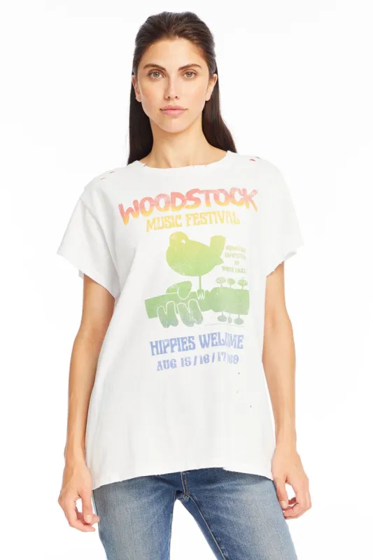 Woodstock - "Music Festival" Distressed Crew Neck sold by Chaser