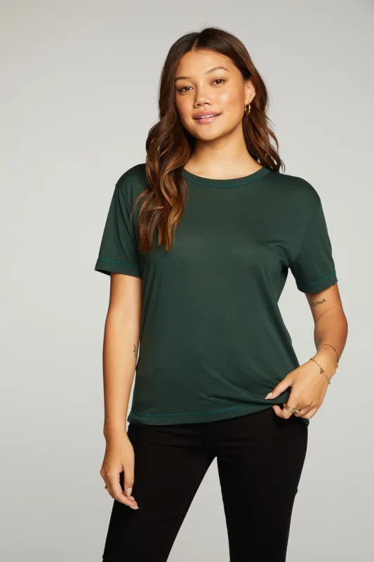 Recycled Vintage Jersey Short Sleeve Crew Neck Easy Tee sold by Chaser