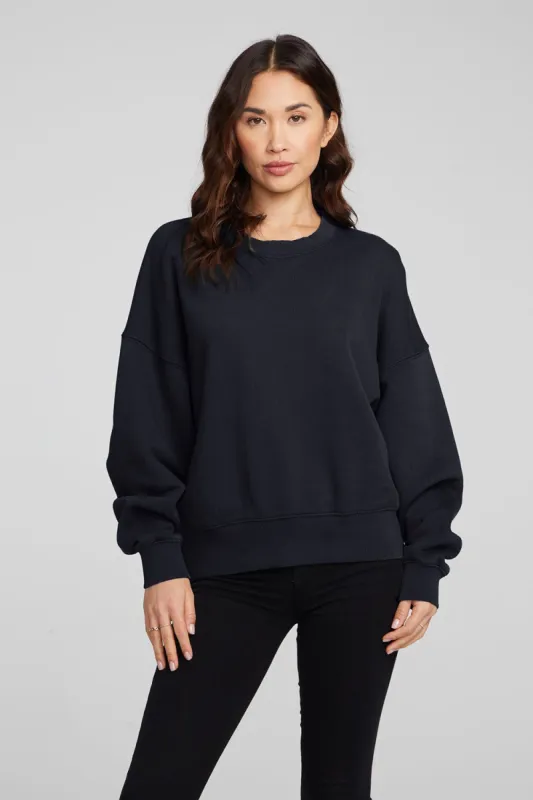 Hartford Shadow Black Pullover sold by Chaser