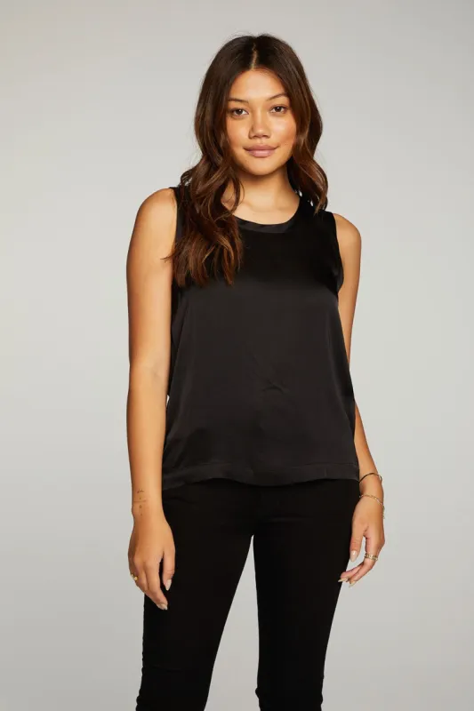 Stretch Silky Basics Muscle Tank sold by Chaser