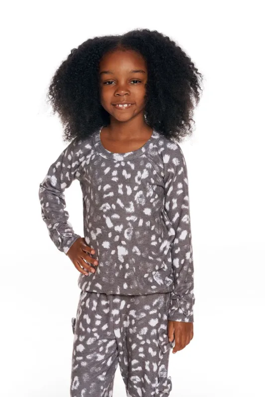 rPET Bliss Knit Bow Detail Raglan Pullover sold by Chaser