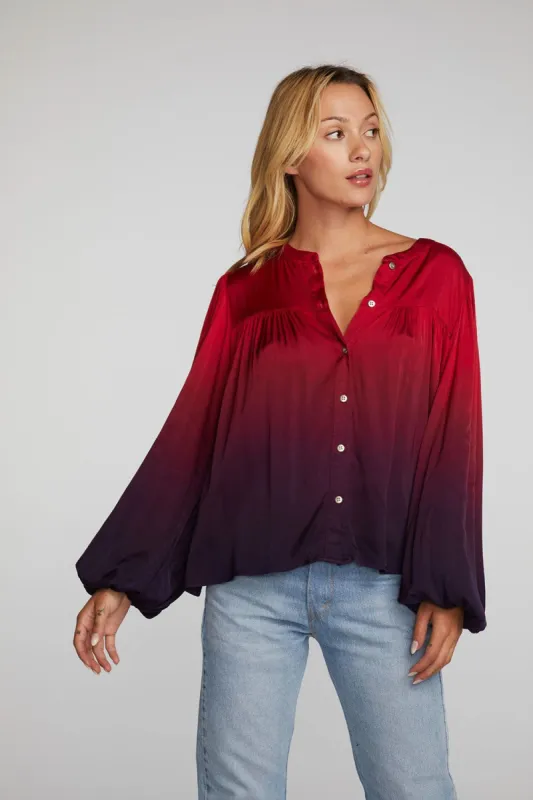 Stretch Silky Woven Button Down sold by Chaser