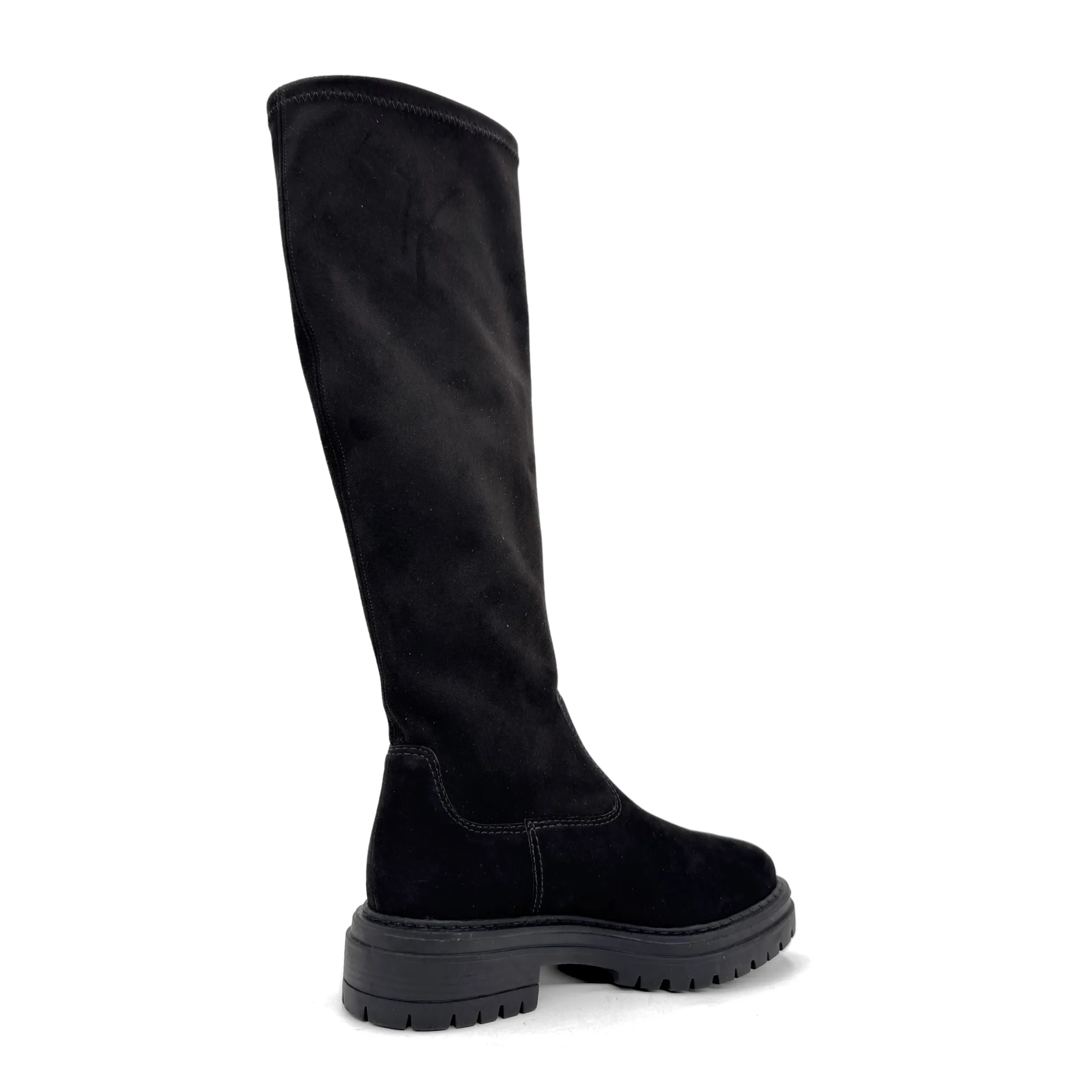 Fiona Lug-Sole Tall Nubuck Boots sold by chelsea crew product image thumbnail 3
