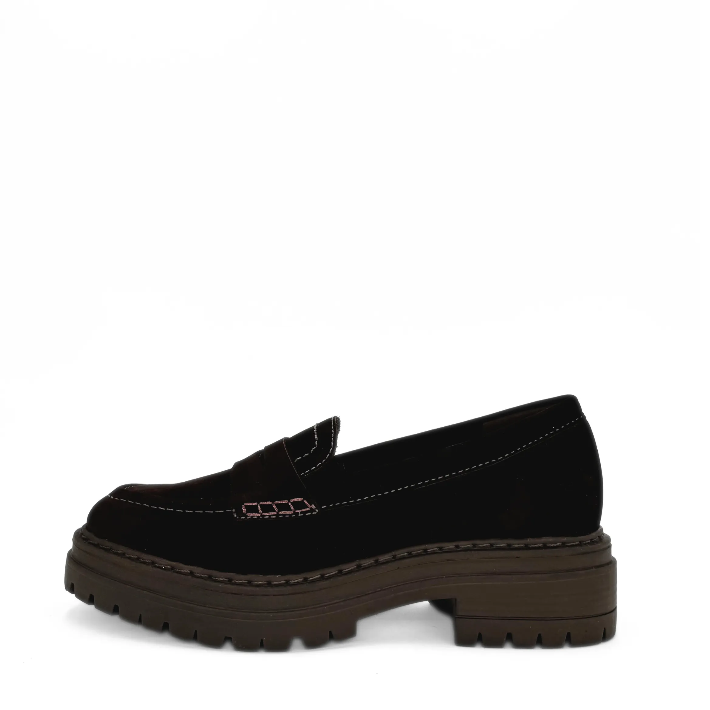Giana Nubuck Penny Loafers sold by chelsea crew product image thumbnail 2