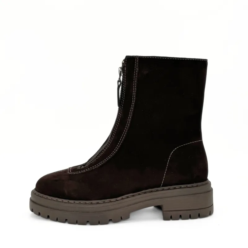 Zorro Nubuck Booties sold by chelsea crew