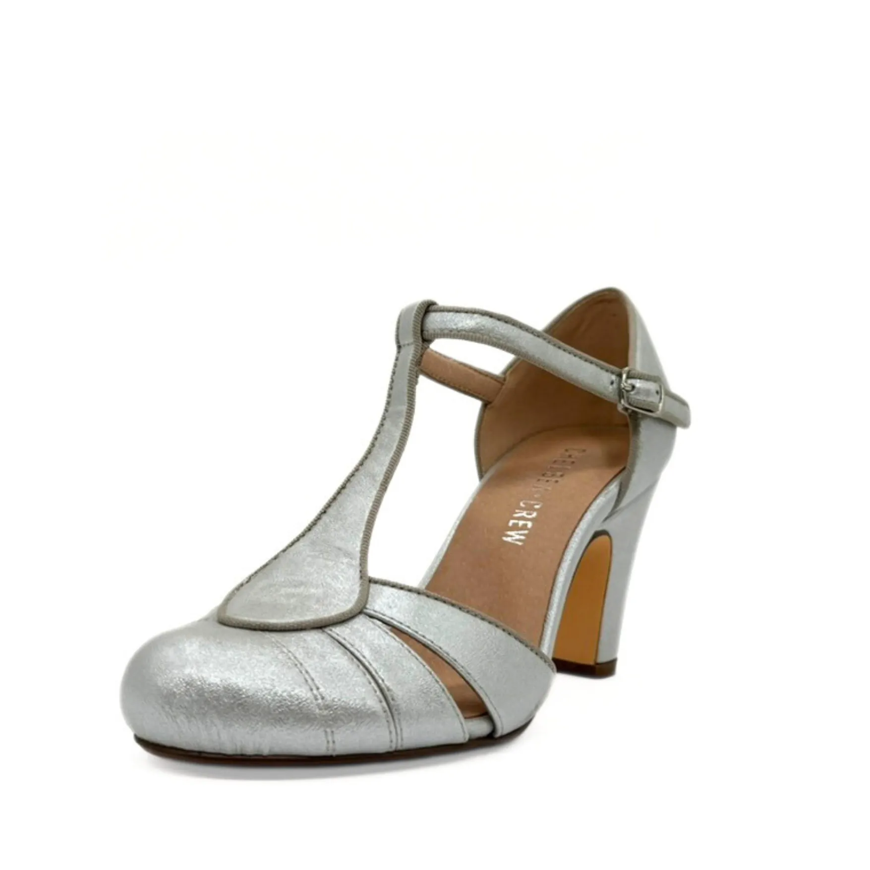 Mulberry Metallic T-Strap Heels sold by chelsea crew product image thumbnail 5