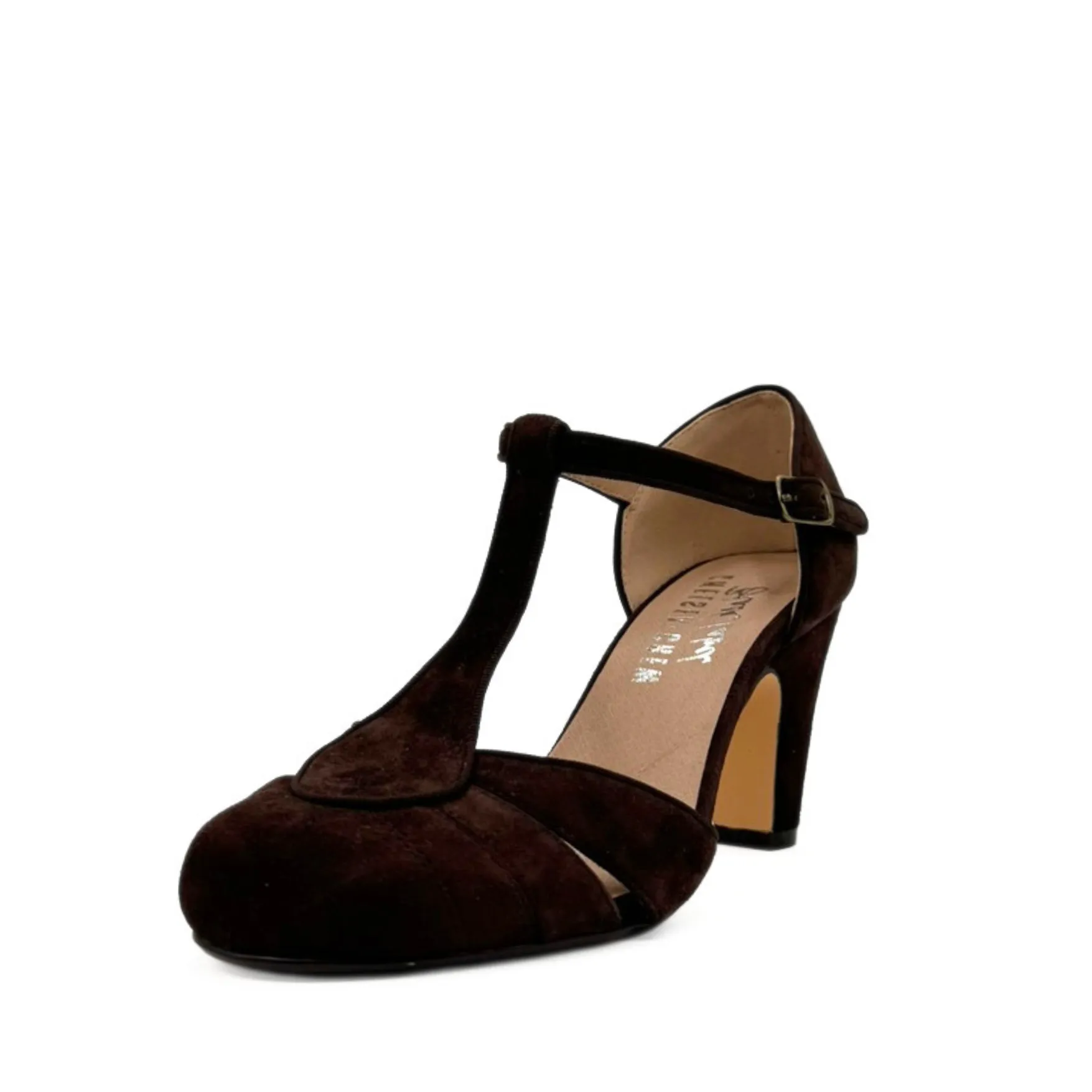 Mulberry Suede T-Strap Heels sold by chelsea crew product image thumbnail 5