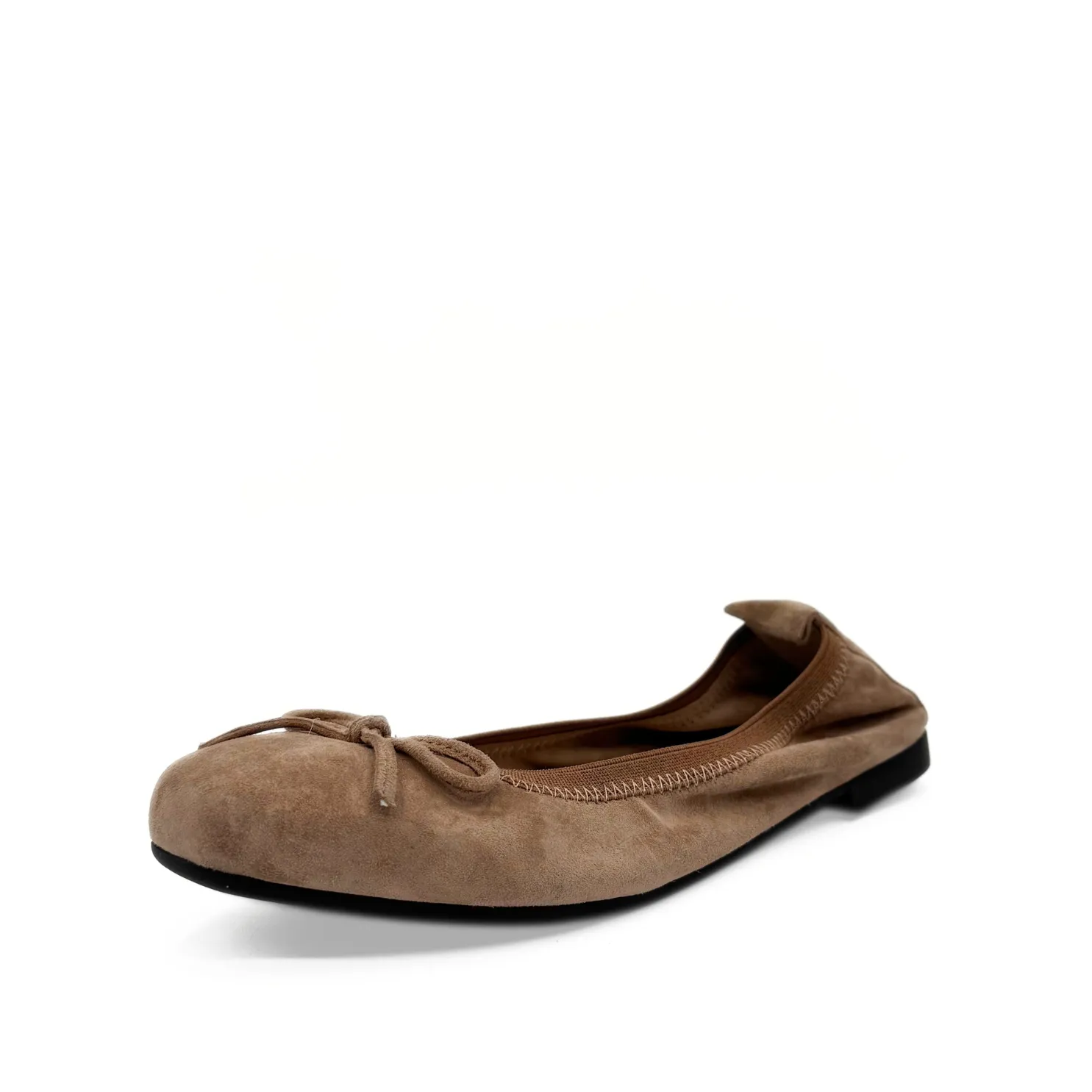 Jamie Suede Ballerina Flat sold by chelsea crew product image thumbnail 5