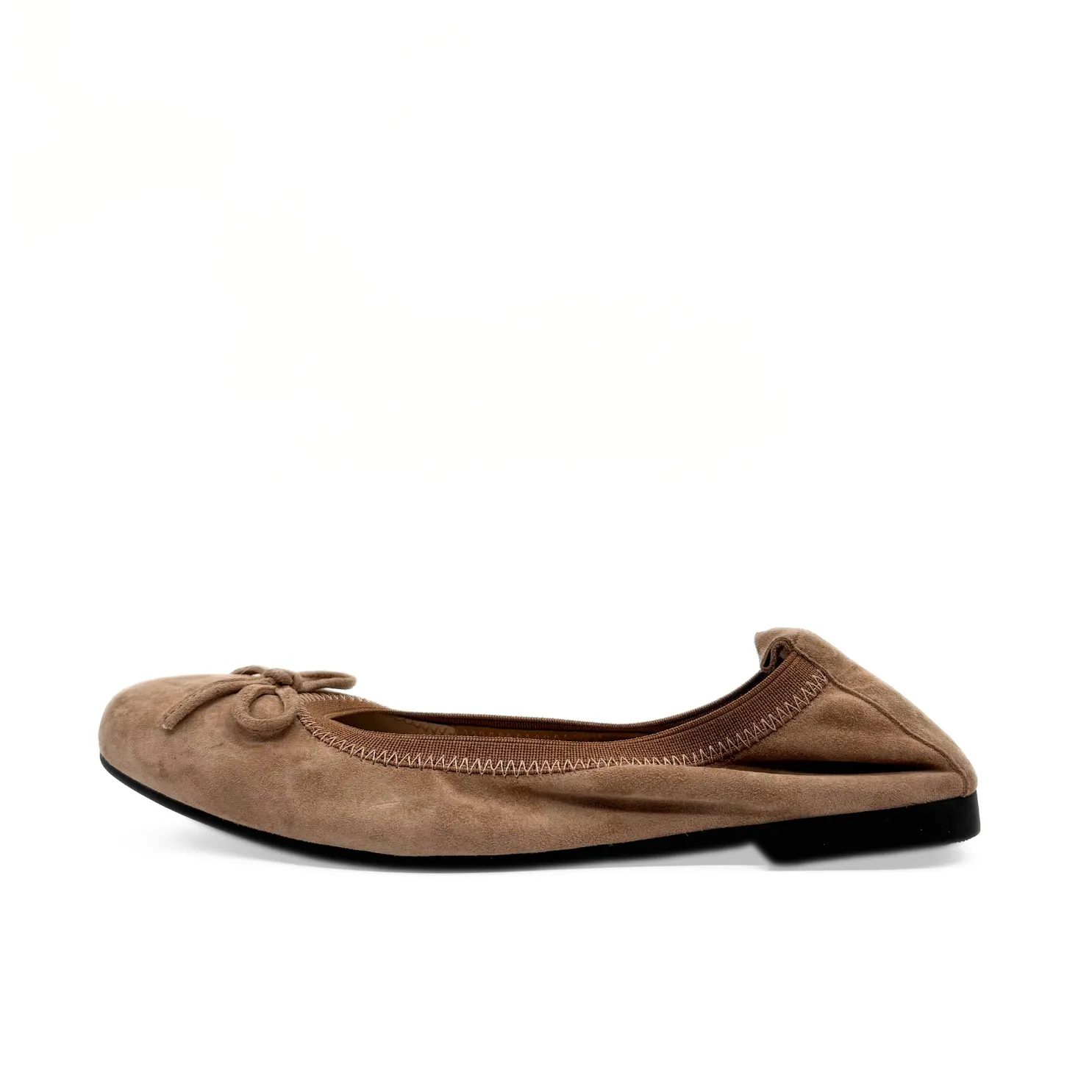 Jamie Suede Ballerina Flat sold by chelsea crew product image thumbnail 3