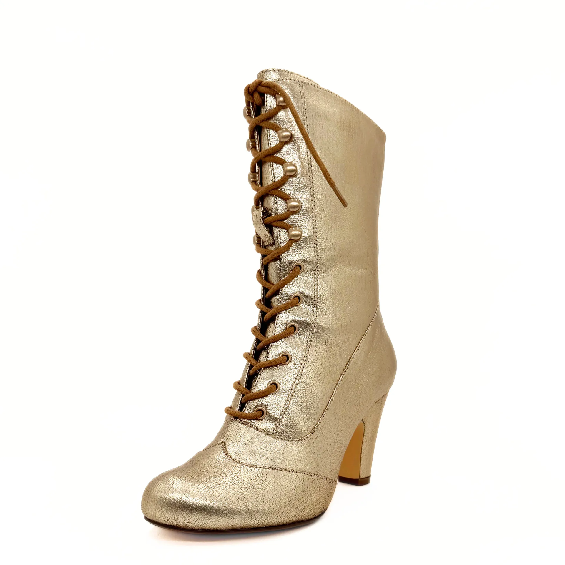 Claire Metallic Victorian Boots sold by chelsea crew product image thumbnail 3