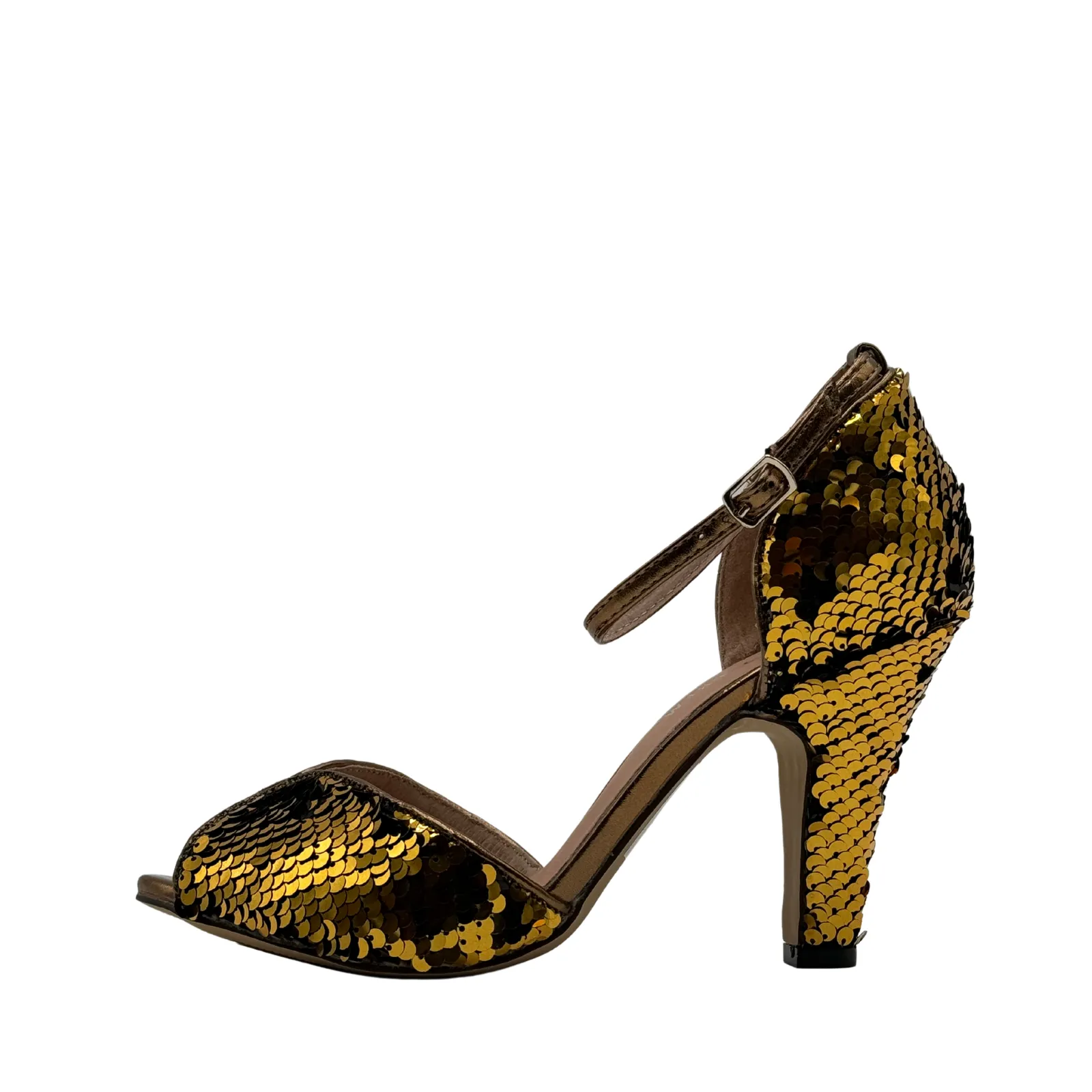 Lola Festive Sequin Heels sold by chelsea crew