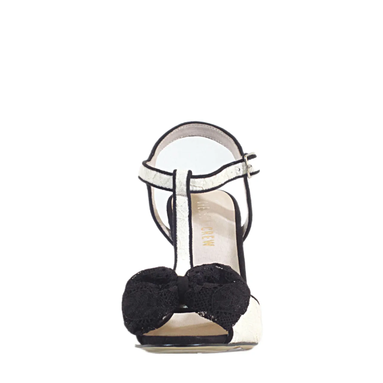 Leandra T-Strap Lace Heels sold by chelsea crew product image thumbnail 3