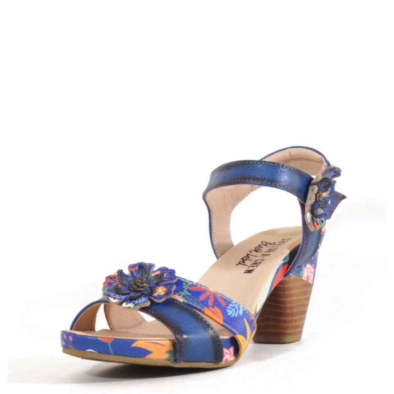 Daphne Retro Floral Heels sold by chelsea crew product image thumbnail 3