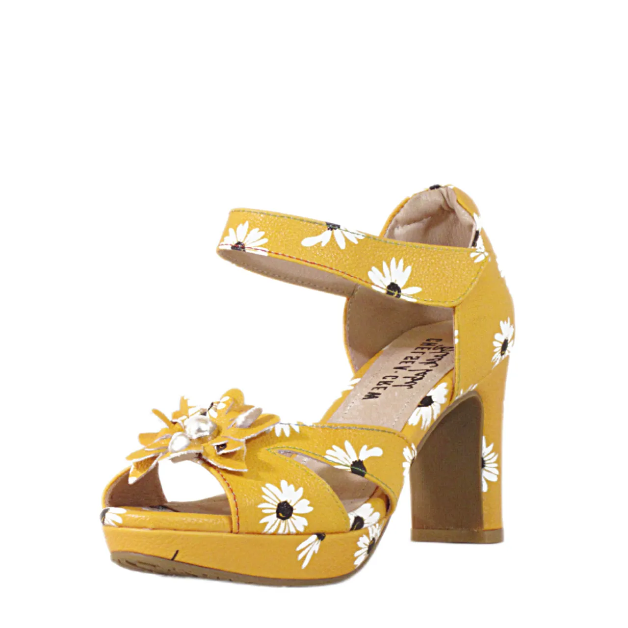 Daisy Retro Heels sold by chelsea crew product image thumbnail 4