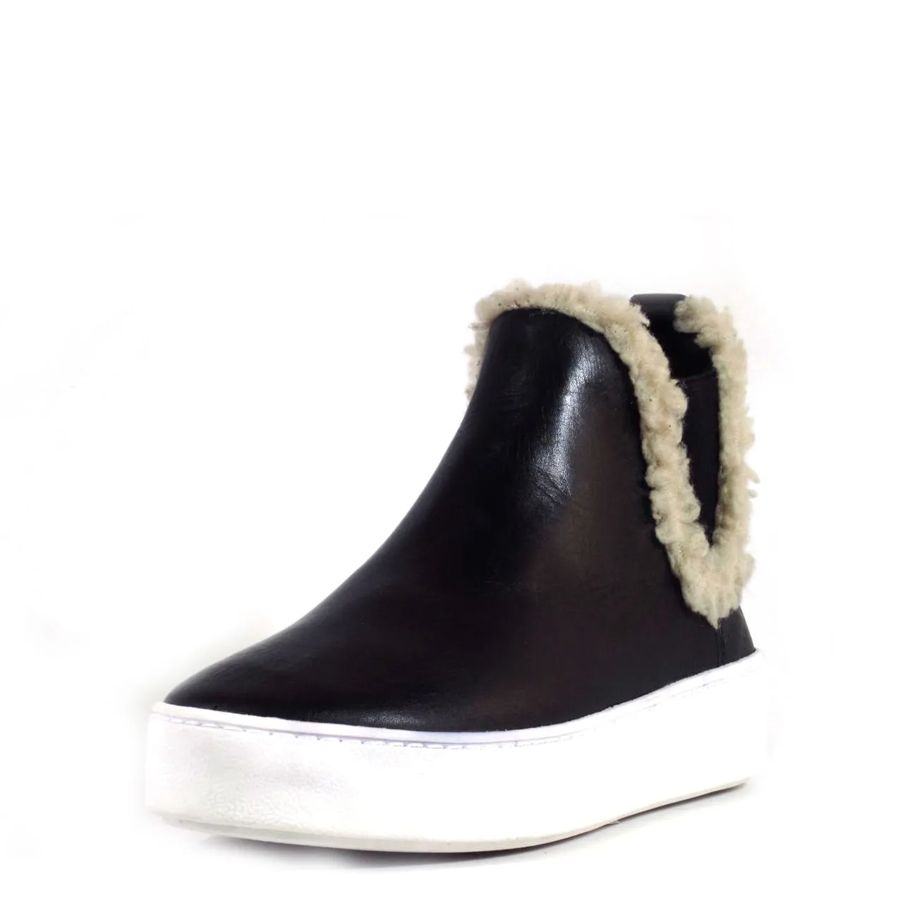 Winston Shearling Detail Sneakers sold by chelsea crew product image thumbnail 3