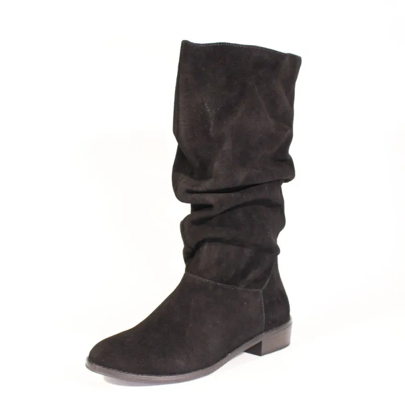 Kasper Slouchy Suede Boots sold by chelsea crew