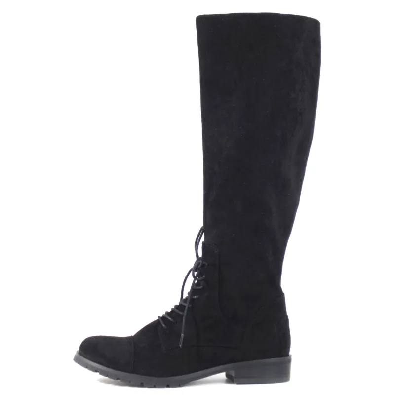 Midnight Knee-High Boots sold by chelsea crew