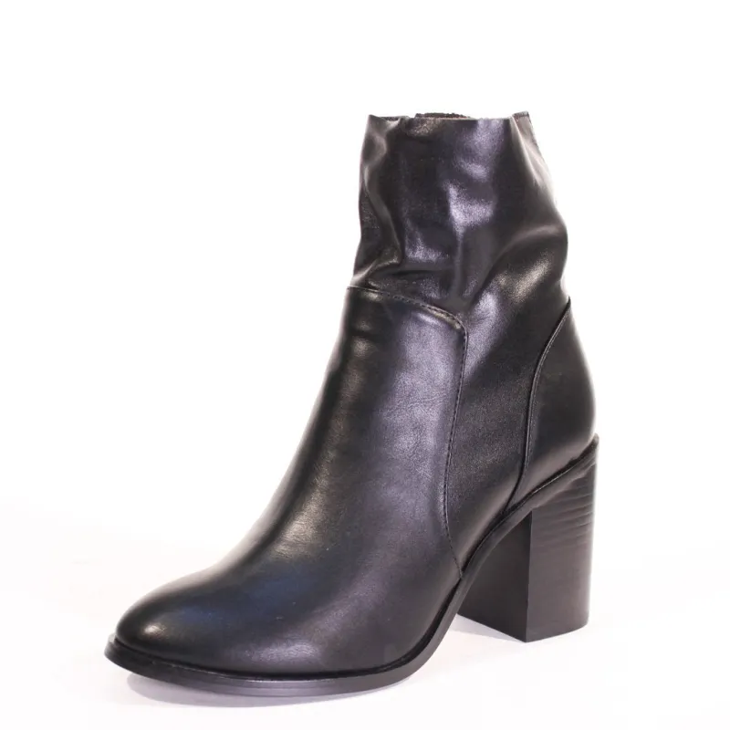 Kaya Leather Booties sold by chelsea crew