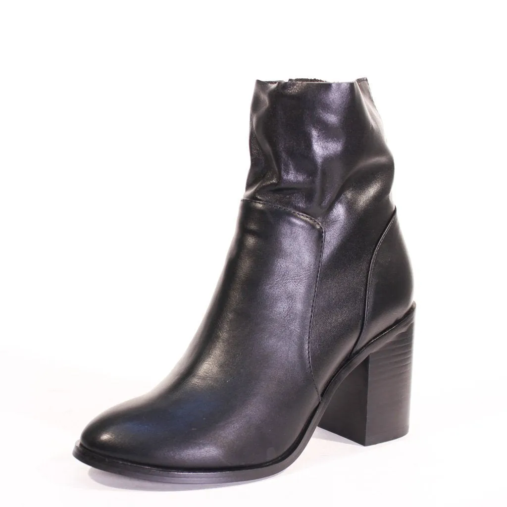 Kaya Leather Booties sold by chelsea crew