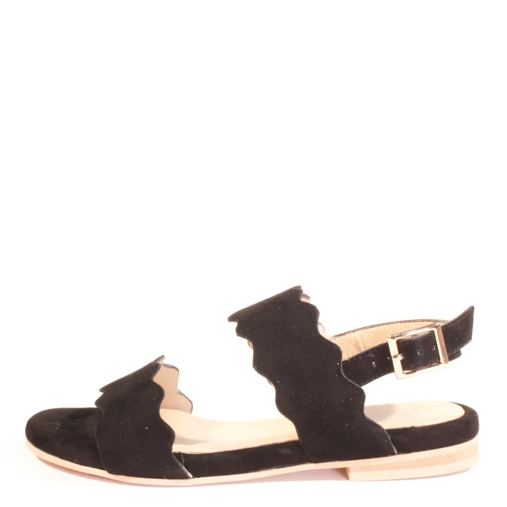 Jarden Suede Scallop Sandals sold by chelsea crew product image thumbnail 3